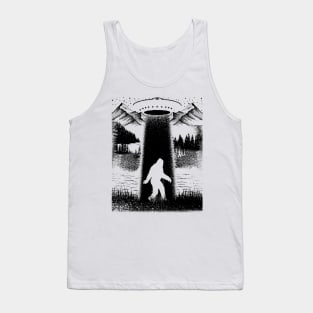 Sasquatch Ufo Tank Top